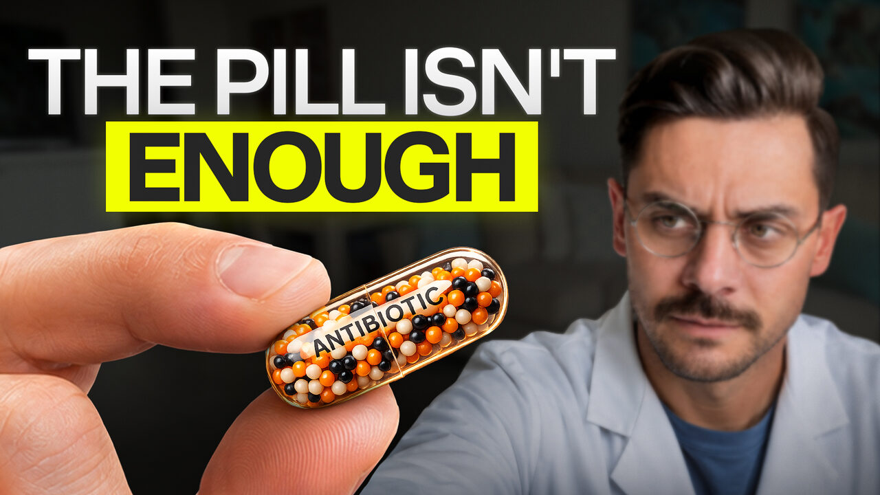 Antibiotics thumbnail, the pill isn't enough